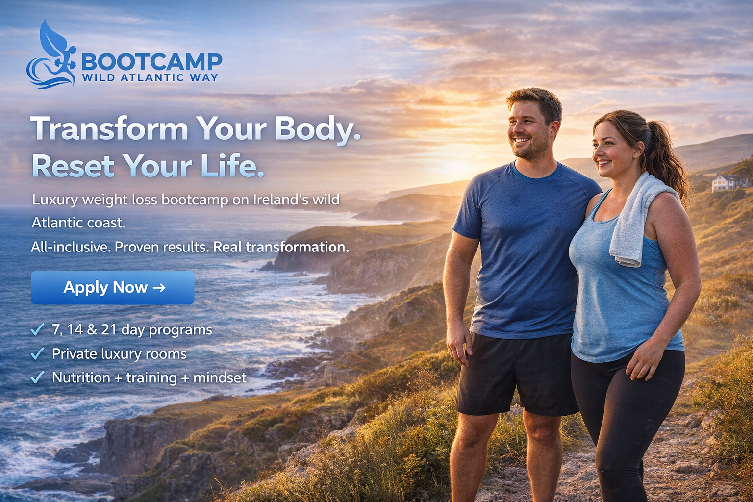 The Wild Atlantic Way setting in County Sligo